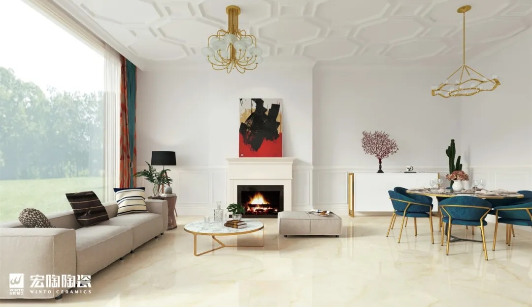 pp电子游戏TPG80165（800×800mm）抛釉瓷砖地砖