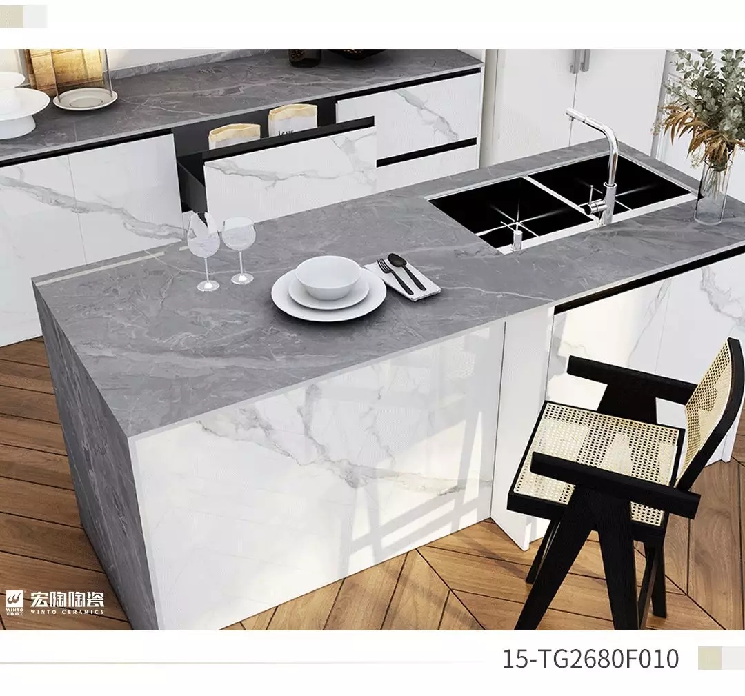 pp电子游戏15-TG2680F010瓷砖地砖厨房效果图