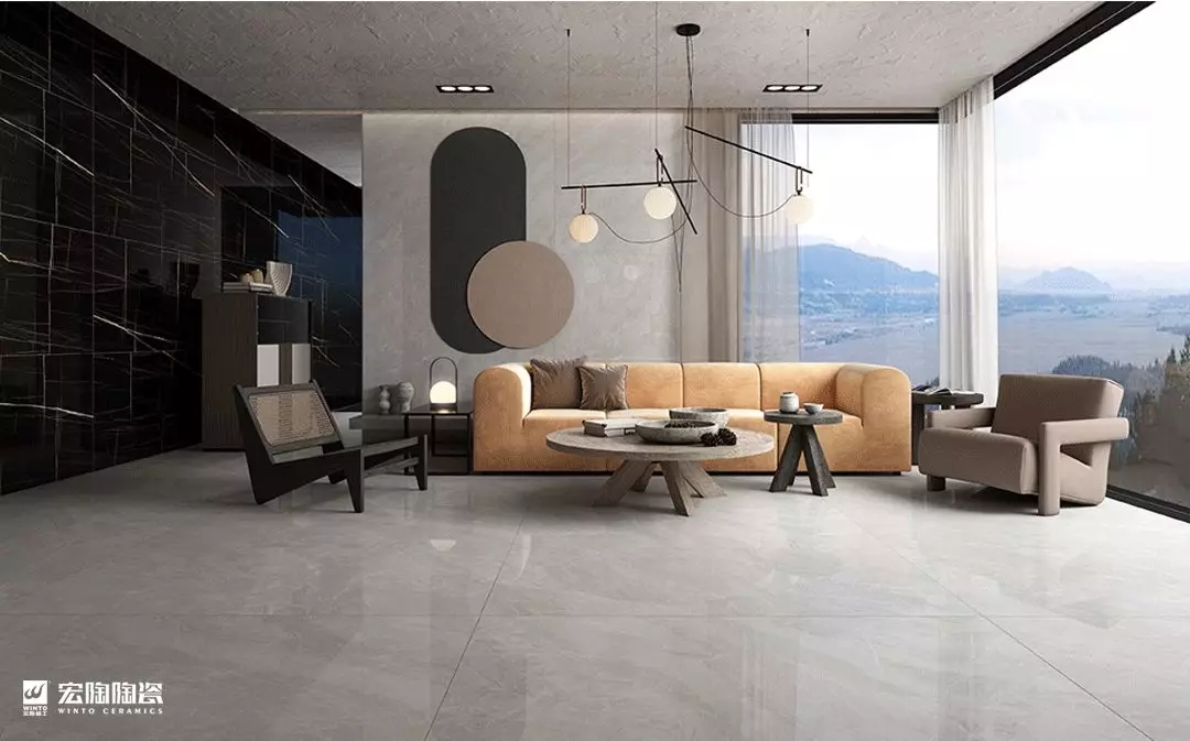 pp电子游戏750x1500mm质感系列陶瓷大板效果图