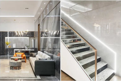 pp电子游戏质感砖店面一角